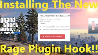 Installing The New Rage Plugin Hook  Tutorial  LSPDFR  Update  criminaljusticeyoutube [upl. by Aggarwal]