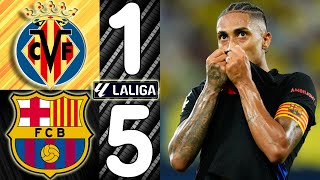 🎥 Villarreal vs Barcelona 15  Match Review La Liga 20242025 [upl. by Atikal]