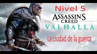 Assassin´s Creed Valhalla  La ciudad de la guerra  Misión 5  completa [upl. by Frankhouse911]