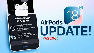 COOL FEATURES Coming To AirPods With iOS 18 [upl. by Suoivatnom776]