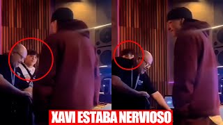 Xavi le MUESTRA su Proxima CANCION a Peso Pluma y asi REACCIONA 🚨 [upl. by Aimerej]