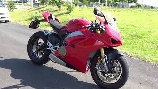 パニガーレV4S PANIGALE V4Sの排気音 [upl. by Woodall]