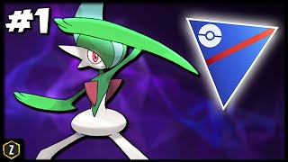 The 1 SHADOW GALLADE TEAM in Pokémon GO Battle League [upl. by Litsyrk906]