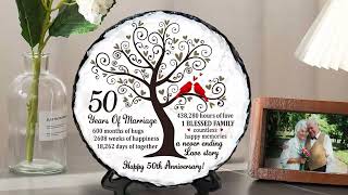 Best gift for 50th wedding anniversary [upl. by Acinahs]