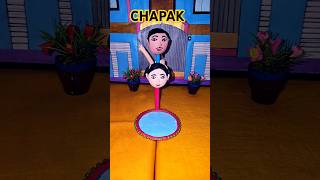 Anaya papa or chachu ne Kiya chappak chappak clayart cartoon clayartidea funny comedy [upl. by Eleirbag286]