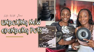 UNBOXING NEW EDENBERG POTS ♥️♥️ [upl. by Timothee]