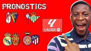 Pronostic Foot LIGA  Nos 4 MEILLEURS Pronos GIRONE vs ATLETICO MADRID Real Madrid vs Majorque [upl. by Aisnetroh303]