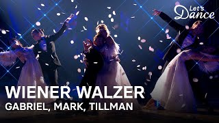 Gruppentanz Wiener Walzer mit Gabriel Kelly Mark Keller amp Tillman Schulz 🕺 💃  Lets Dance 2024 [upl. by Corvin]