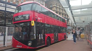 FRV TUK London Route 3 Victoria Bus Station  Crystal Palace New Routemaster LT786 LTZ 1786 [upl. by Llenaej]