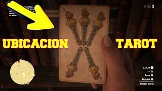 LOCALIZACION CARTA DEL TAROT RDR2 ONLINE  PALO DE BASTOS CARTA DEL TAROT RDR2  TAROT CARDS RDR2 [upl. by Della]