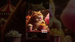 CAT AT CIRCUS ðŸŽª ðŸŒŸðŸ±ðŸŽ‰ KittyCatChannel cat kitty cute funny [upl. by Storfer]