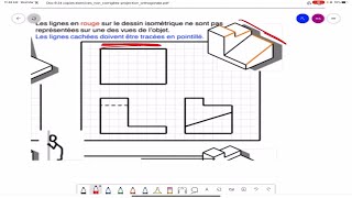 Comment identifier les faces sur un dessin isométrique dessin industriel [upl. by Elleron]