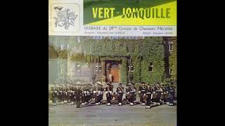 Vert et Jonquille  Fanfare du 24ème Groupe de Chasseurs Mécanisé [upl. by Pry]