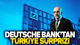 DEUTSCHE BANKTAN TÜRKİYE SÜRPRİZİ EKONOMİDE İLGİNÇ GELİŞMELER VAR SESLİ MAKALE [upl. by Sitruc716]