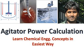 Agitator Power CalculationChemicalMahi [upl. by Schiff118]