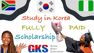 Africans Studying in Korea Full time Student II Global Korea Scholarship [upl. by Rusell]