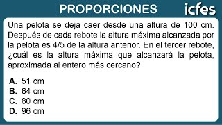 📚 ICFES 2024  Matemáticas Proporciones [upl. by Darrick264]