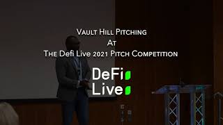 Jimi founder of Vault Hill speaking at Defi Live 2021 [upl. by Atekal667]