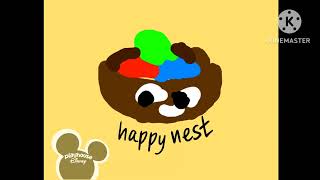 wlidbrain logo happy nest logo playhouse Disney originals logo remake [upl. by Lohrman]