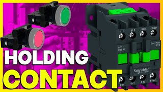 Holding Contact Contactor Holding Circuit [upl. by Oliy927]