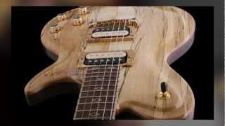 Vibrance Guitars 013 Spalted Maple SingleCut Demo [upl. by Laurens]