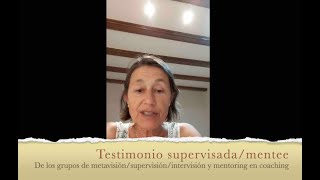 Testimonio metavisiónsupervisiónintervisión a Cris Bolívar [upl. by Enidanreb]