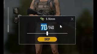 How to drop limited ammo Split Items in PUBG PC Lite [upl. by Ifill]