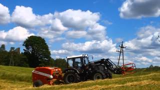 Sianokosy 2014 Farmtrac 675 DT amp 690 DT w akcji [upl. by Jo-Ann902]