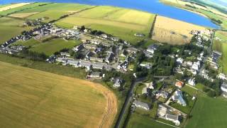 Watten Caithness aerial view [upl. by Ahsihat722]