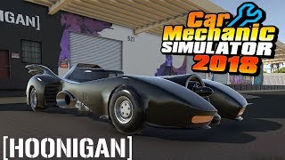 NEW HOONIGAN MAP  1989 Batmobile  Car Mechanic Simulator 2018 [upl. by Laise]