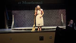 Diana as Little Cosette Les Mis  WHS Sat night 2024 I don’t own the rights to the music [upl. by Zweig]