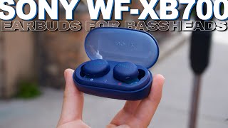 Sony WFXB700 Review  Ear Buds For Bass Heads [upl. by Maxentia]