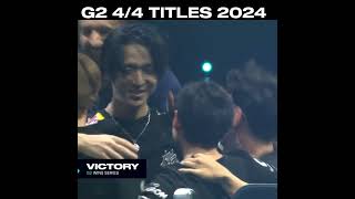 G2 ESPORT COMPLETES THE GRAND SLAM  LEC 2024 shorts fnatic g2 lec [upl. by Josephson]