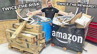 I Bought 2 Amazon Return Pallets for £650 to Find Weird Tools [upl. by Inalaek672]