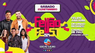 Feijão Fest 2024 com Felipe Amorim Devinho Novaes e Cavalo de Pau em Fátima Bahia  2  21092024 [upl. by Marciano]