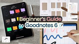 Beginners Guide to GOODNOTES 6 in 2024 📝 [upl. by Clothilde]