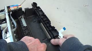 Disassemblyreassembly Epson WF2630 WF2530 WF2540 WF2650 WF2660 WF2670 [upl. by Enyamrahc]