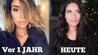 SO sind meine HAARE 20 cm in 1 JAHR GEWACHSEN  Lamiya Slimani [upl. by Amir]