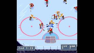 Game 2 of 82 NHL 95 Calgary v Vancouver [upl. by Alyos]