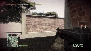 WWII M1A1 Thompson  Battlefield Bad Company 2 [upl. by Hegyera876]