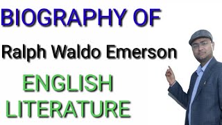 Biography of Ralph Waldo Emerson [upl. by Aramanta]