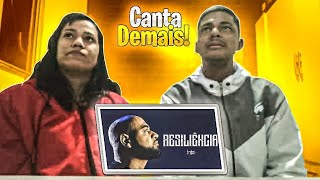 Canta demais 🔥🔥🔥 React Tribo da periferia  RESILIÊNCIA Híbrido Oficial Music Vídeo [upl. by Ailegna]