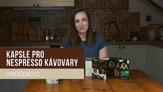 Kapsle pro Nespresso kávovary na Upraženocz [upl. by Vinna]