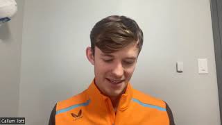 NTT INDYCAR SERIES Video News Conference with Callum Ilott [upl. by Eanel]