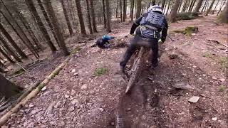 Riding the trails of Bikepark La Bresse Epic Mountain Bike Downhill Freeride Actionquot [upl. by Atikal]