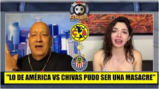 UNA MASACRE pudo ser la GOLEADA del América a Chivas si se lo proponía  Raza Deportiva [upl. by Akcimahs275]