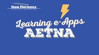 Learning eApps Aetna Medicare Supplement [upl. by Xanthe669]