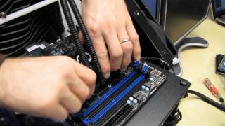 LGA2011 Intel Core i7 CPU Installation Guide H100 Water Cooler Linus Tech Tips [upl. by Alcine93]