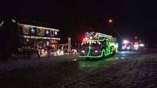 2016 Middle IslandNY Fire Department Santa Parade 121716 [upl. by Sama360]