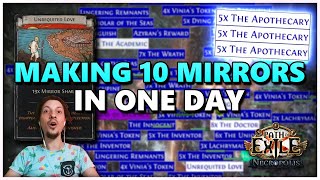 PoE We made 10 mirrors in 1 day  Insane card session  Stream Highlights 824 [upl. by Motteo501]